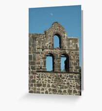 Church Ruins --- San Blas Greeting Card