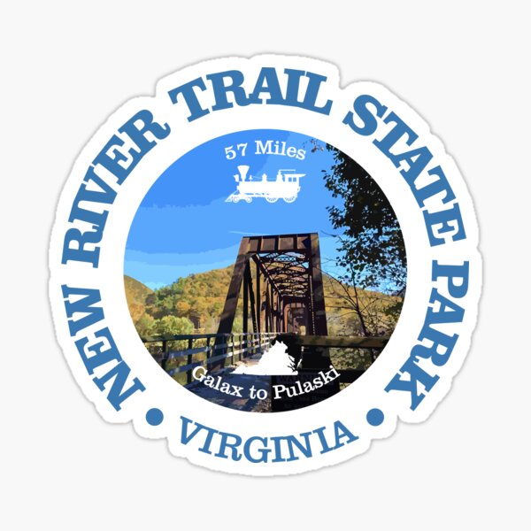 Item preview, New River Trail State Park (cycling c) designed and sold by curranmorgan.