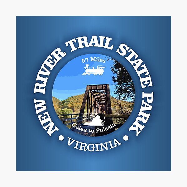 Item preview, New River Trail State Park (cycling c) designed and sold by curranmorgan.