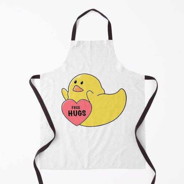 Item preview, good morning hug, cute little duck designed and sold by Design_for_merch.