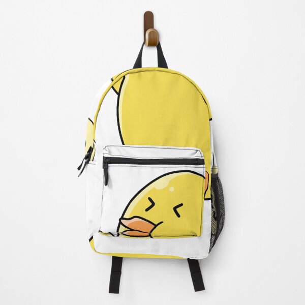 Item preview, good morning hug, cute little funny cartoon  duck designed and sold by Design_for_merch.