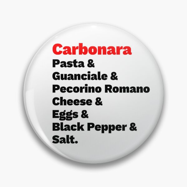 Item preview, Carbonara Ingredients designed and sold by Lanfa.