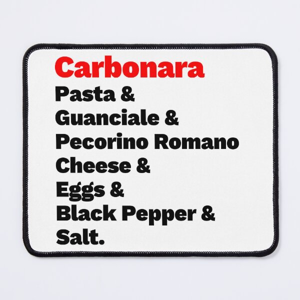 Item preview, Carbonara Ingredients designed and sold by Lanfa.