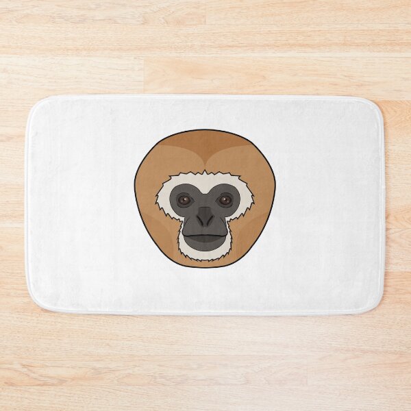 Item preview, Gibbon monkey face designed and sold by MaxFilms.