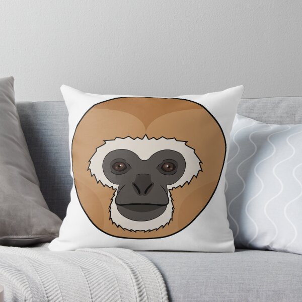 Item preview, Gibbon monkey face designed and sold by MaxFilms.