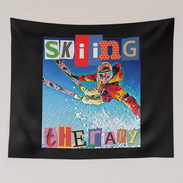 Item preview,  SKIING THERAPY designed and sold by starfishstuff.