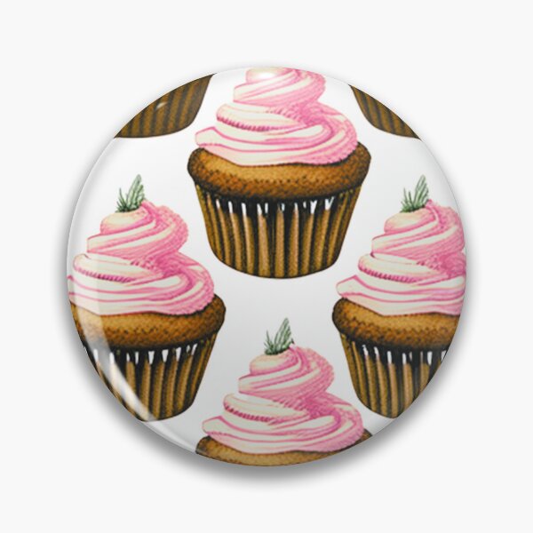 Item preview, Pink cactus cupcakes designed and sold by Woodchucky.