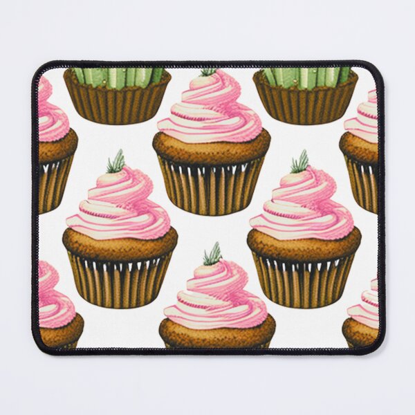 Item preview, Pink cactus cupcakes designed and sold by Woodchucky.