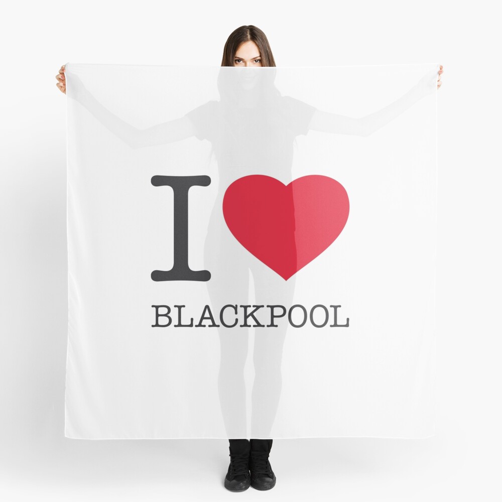 I ♥ BLACKPOOL Scarf