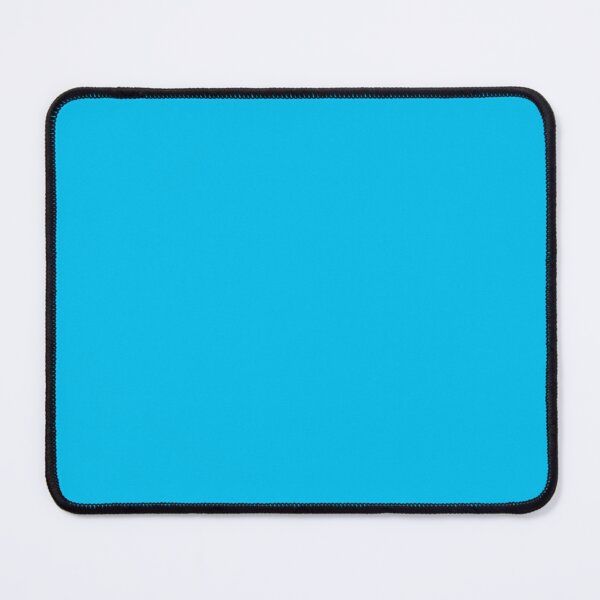 Item preview, Cyan Blue Solid Color designed and sold by Whoopsidoodle.