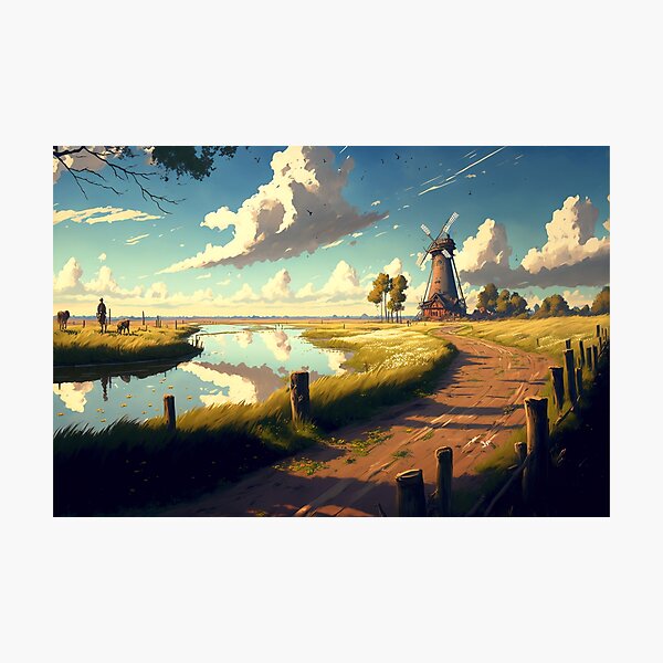 Item preview, Dutch landscape designed and sold by KunstHuis.