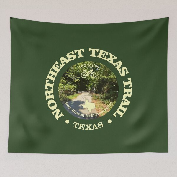 Item preview, Northeast Texas Trail (cycling c) designed and sold by curranmorgan.