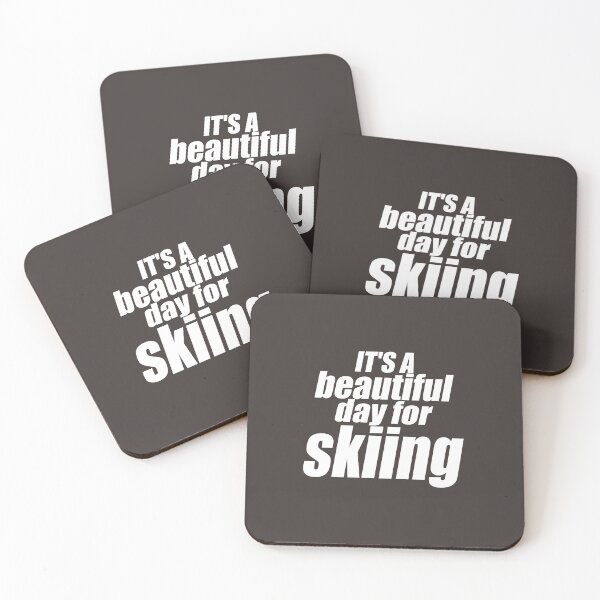 Item preview, Copy of   It's a beautiful day for skiing in the mountains  designed and sold by Saisaye.