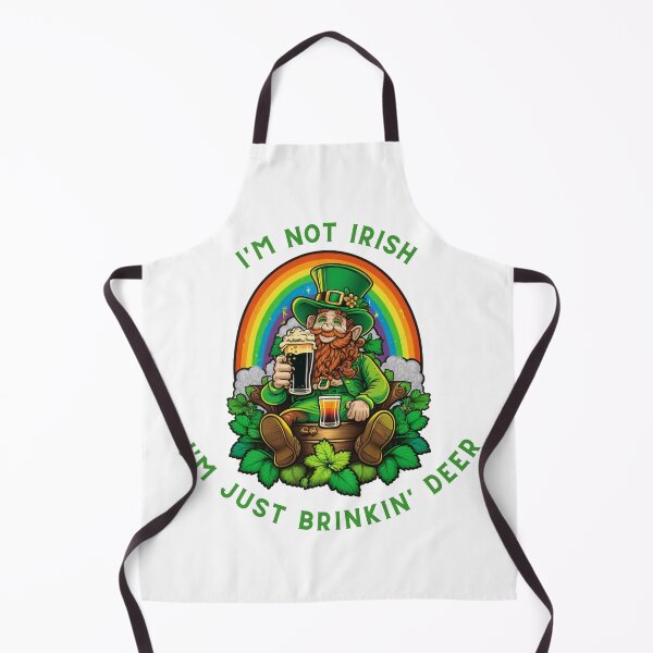 Item preview, Brinkin' Deer on St Paddy's Day - Saint Patrick's Day Fun designed and sold by Mindful-Designs.