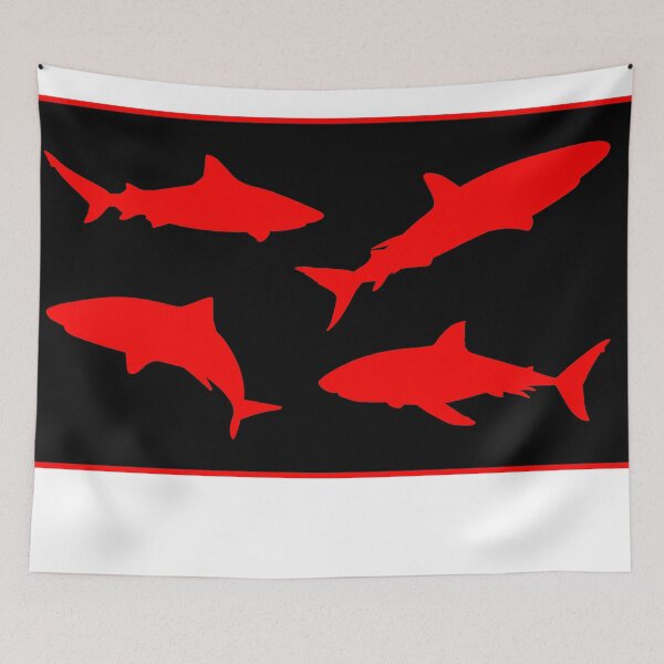Item preview, Shark Apparel in White Design 3 designed and sold by PastyDesigns.