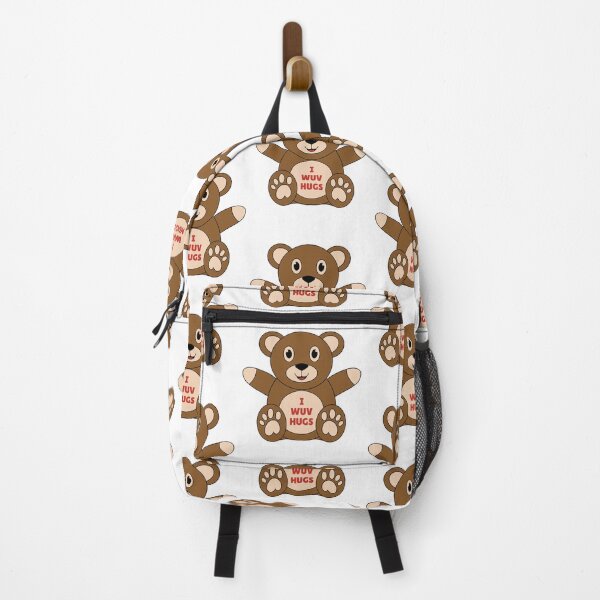 Item preview, good morning hug, little bear funny character designed and sold by Design_for_merch.