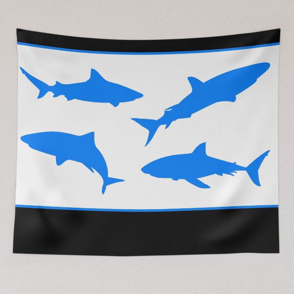 Item preview, Shark Apparel in Black Design 5 designed and sold by PastyDesigns.