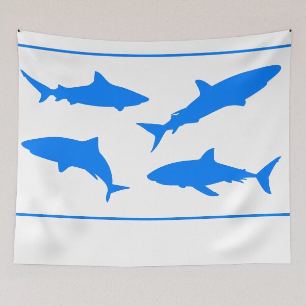 Item preview, Shark Apparel in White Design 5 designed and sold by PastyDesigns.