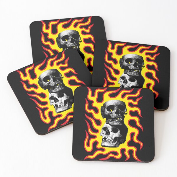 Item preview, Skulls On Fire From Hell designed and sold by Creative--Style.