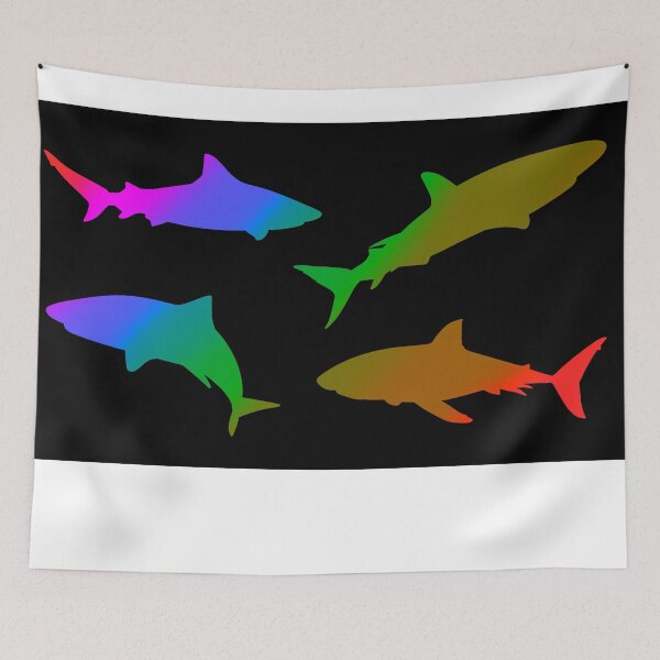Item preview, Shark Apparel in White Design 6 designed and sold by PastyDesigns.