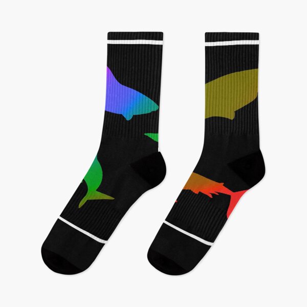 Artikelvorschau, Hai-Bekleidung im schwarzen Design 6 entworfen und verkauft von PastyDesigns.