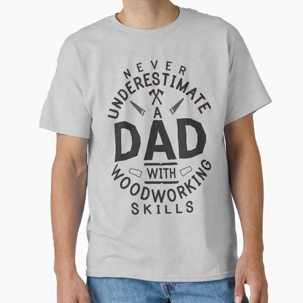 Artikel-Vorschau von Lustiges Holzbearbeitungs-Zimmerei-Shirt für Tischler-Vater-Geschenk DIY, designt und verkauft von Creekman Designs.