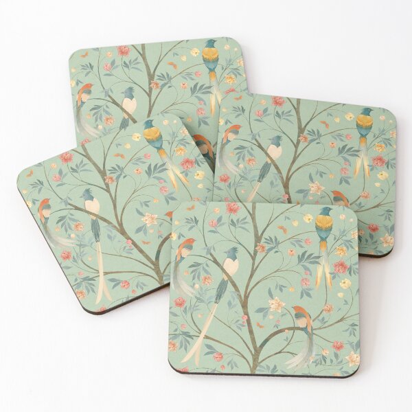 Item preview, Sanctuary in Celadon  designed and sold by Silver Steer Design.