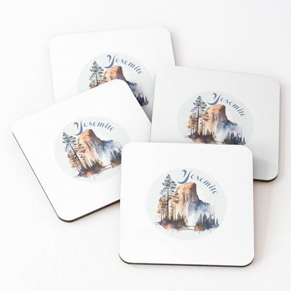 Item preview, Yosemite National Park Watercolor Collection designed and sold by PikoApparel.