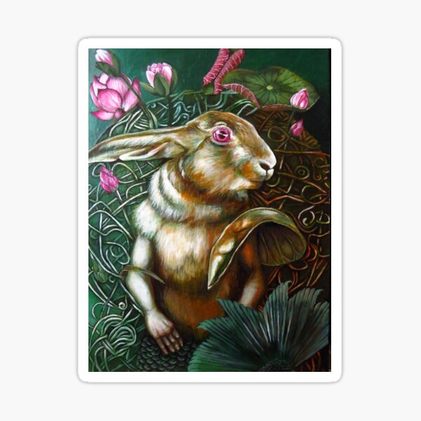 Water Rabbit Sticker