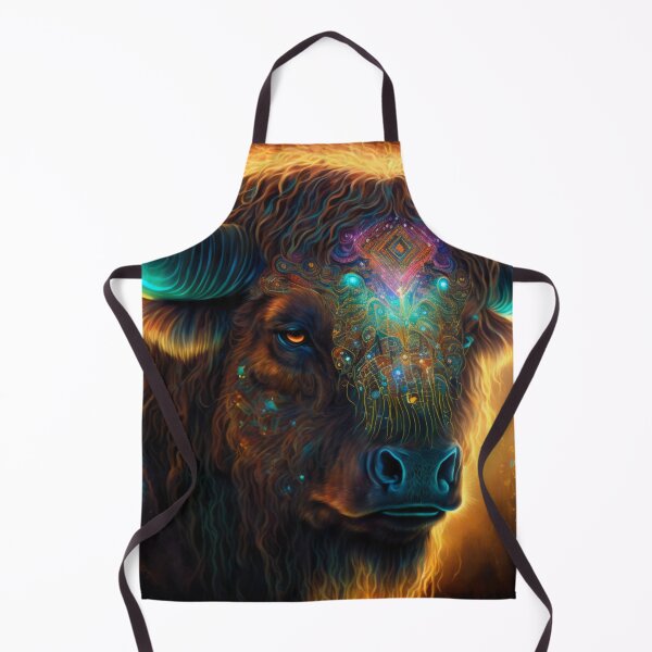 Item preview, Cosmic Buffalo Spirit designed and sold by BlueMorphoTours.