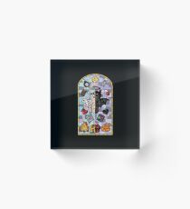 The Binding of Isaac, cathedral glass Acrylic Block