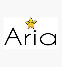 Inspired by The Color of Money / Name Aria Photographic Print