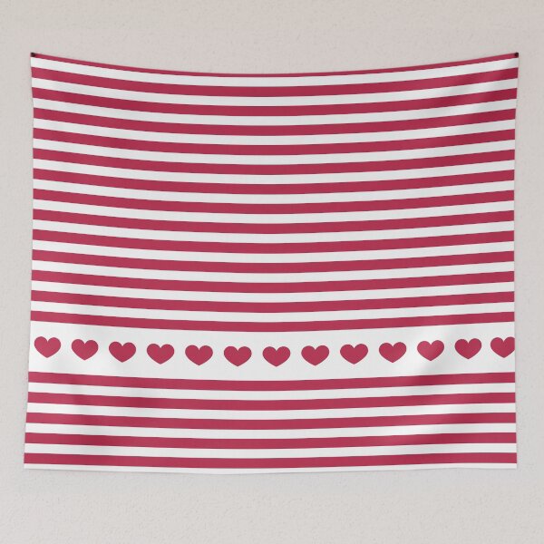 Item preview, Stripes And Hearts designed and sold by sasyall.