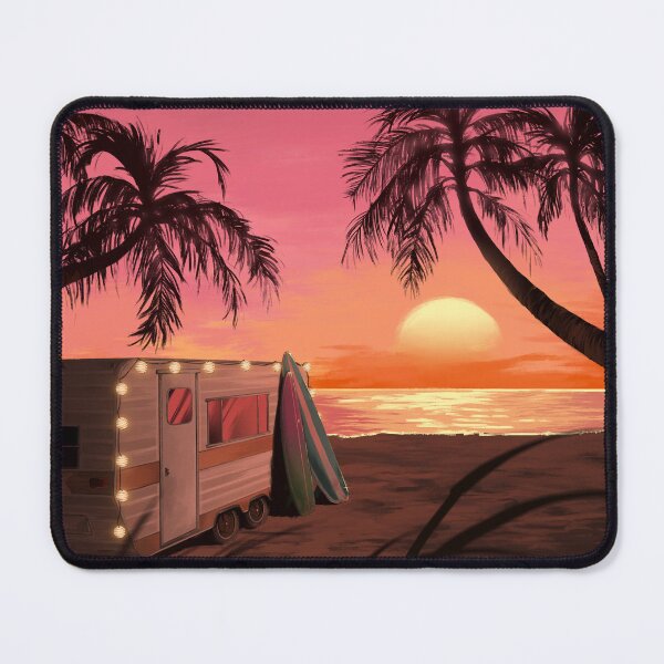 Item preview, Beach Sunset Landscape designed and sold by subject-kf.