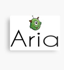 Inspired by The Color of Money / Name Aria Metal Print