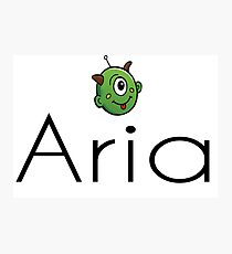 Inspired by The Color of Money / Name Aria Photographic Print