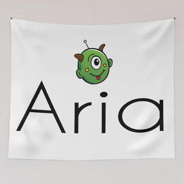 Item preview, Aria Name Cute Alien designed and sold by ProjectX23.