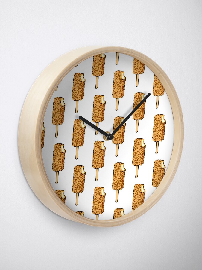 Alternate view of Gaytime. Only the best ice cream in the world. Clock