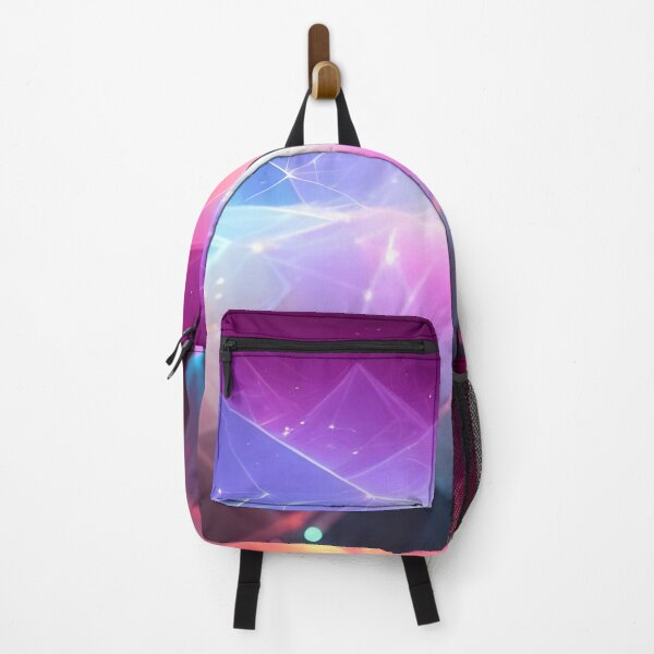 Item preview, Holographic gradient. Trendy neon pink purple very peri blue teal colors background. designed and sold by anytka.