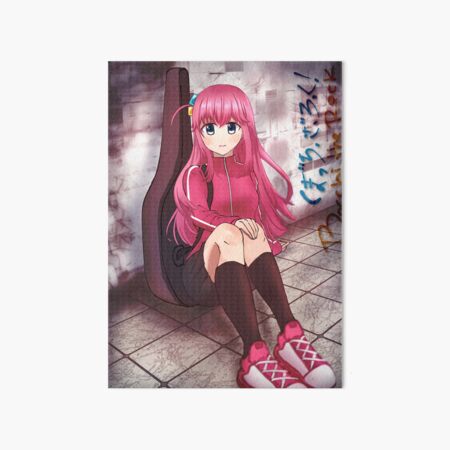 Short Hair Beauty Anime Art Board Print for Sale by Hap2U