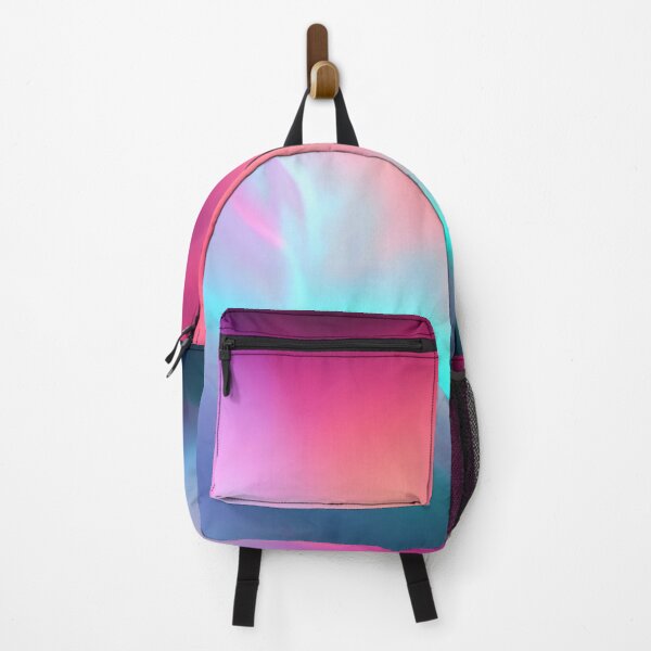 Item preview, Holographic gradient. Trendy neon pink purple very peri blue teal colors background. designed and sold by anytka.