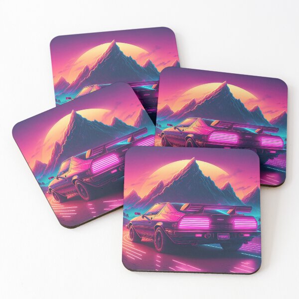 Item preview, Synthwave Speedster: Synthesizes the Sands designed and sold by Mullet Monkey.