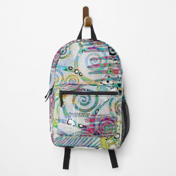 Item preview, Artistic colorful patterns with vintage woman designed and sold by ElliOzy.