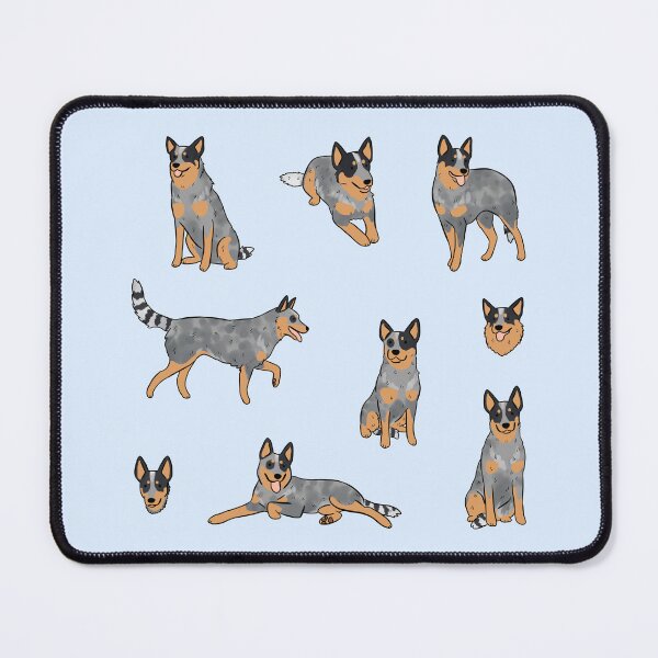 Item preview, Australian Cattle Dog cute illustration pack  designed and sold by Yarafantasyart.