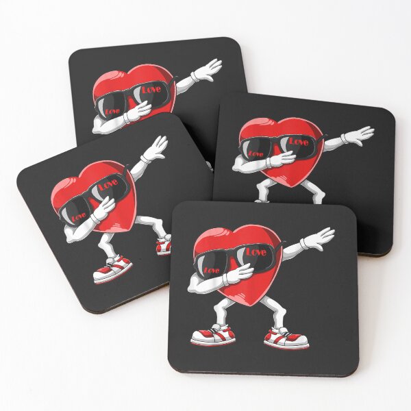 Item preview, Dabbing Heart Funny Gifts Mens Kids Boys Valentines Day T-Shirt designed and sold by TaTofy.
