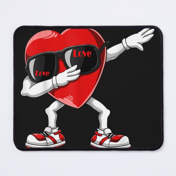 Item preview, Dabbing Heart Funny Gifts Mens Kids Boys Valentines Day T-Shirt designed and sold by TaTofy.