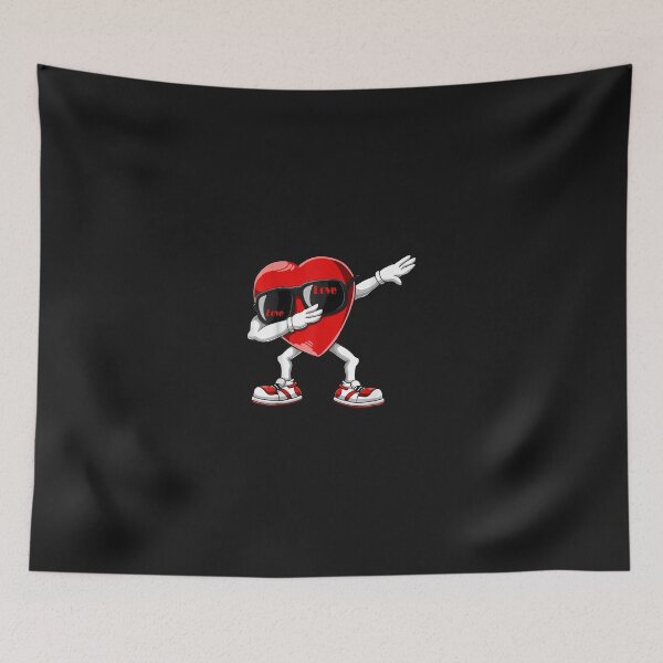 Item preview, Dabbing Heart Funny Gifts Mens Kids Boys Valentines Day T-Shirt designed and sold by TaTofy.