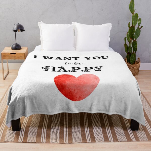Item preview, I want you to be happy _ Valentines gift designed and sold by KereetsaOne.