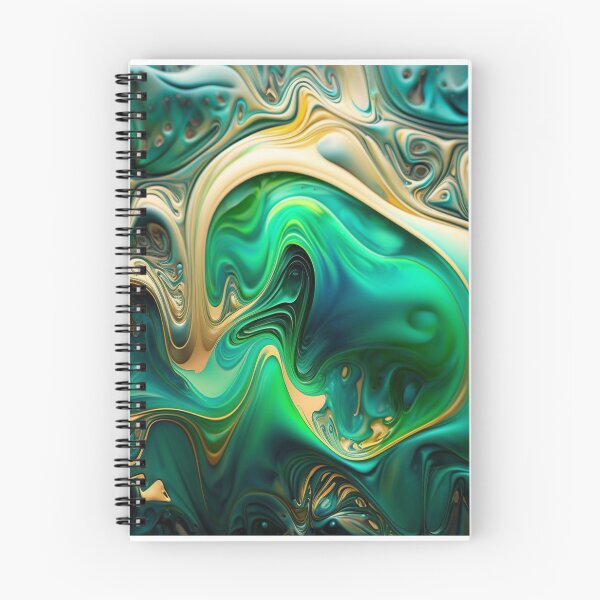 Item preview, Psychedelic Painting No.1 | Emerald designed and sold by MA-ArtProds.