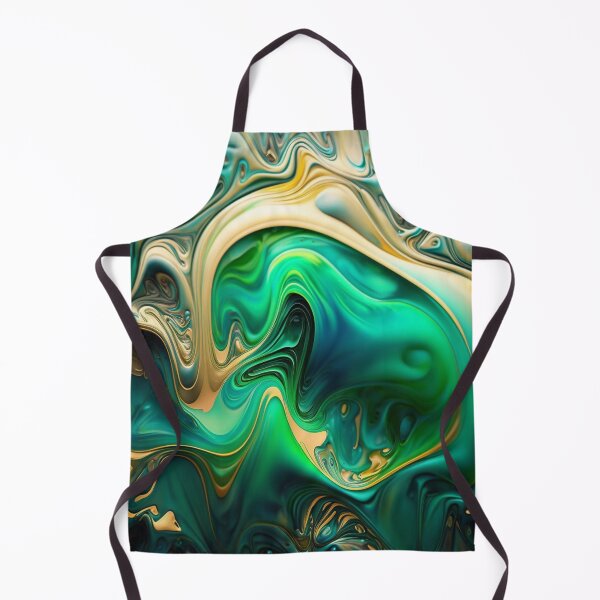 Item preview, Psychedelic Painting No.1 | Emerald designed and sold by MA-ArtProds.